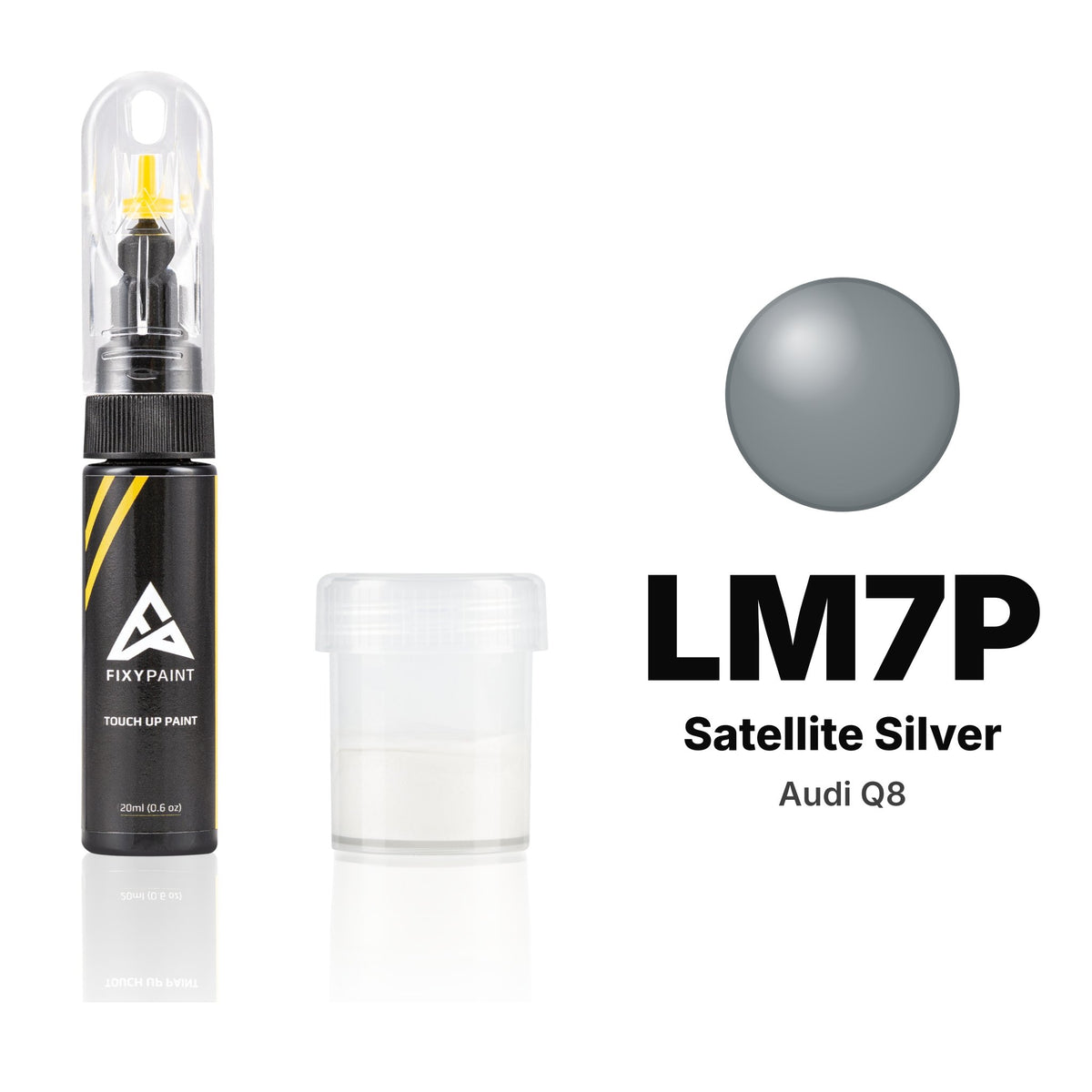 Touch-up paint for Audi Q8 LM7P Satellite Silver, Standard kit
