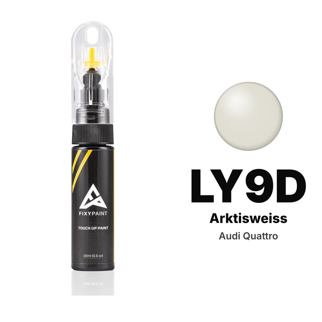 Touch-up paint for Audi Quattro LY9D Arktisweiss, Basic kit