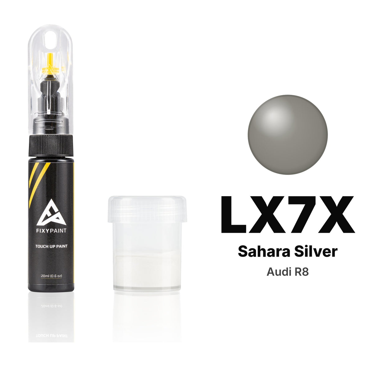 Touch-up paint for Audi R8 LX7X Sahara Silver, Standard kit