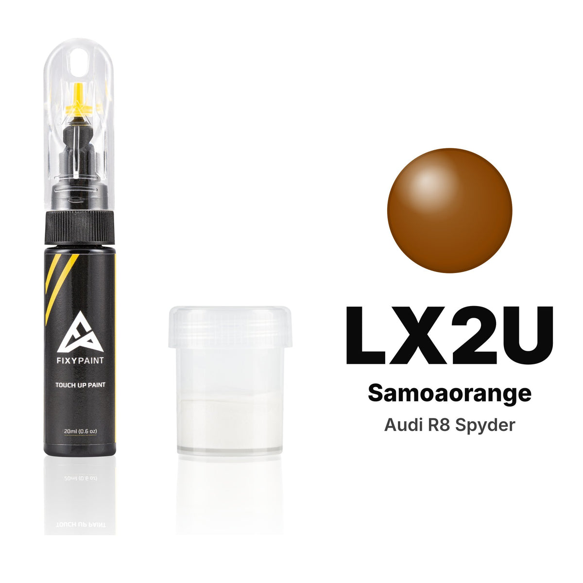 Touch-up paint for Audi R8 Spyder LX2U Samoaorange, Standard kit