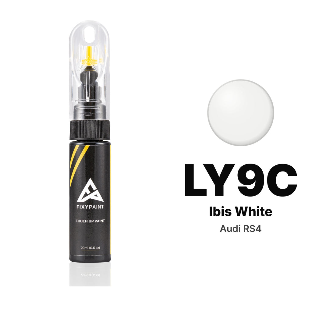 Touch-up paint for Audi RS4 LY9C Ibis White, Basic kit