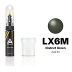Touch-up paint for Audi S3 LX6M District Green, Standard kit