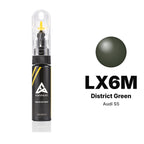 Touch-up paint for Audi S5 LX6M District Green, Basic kit