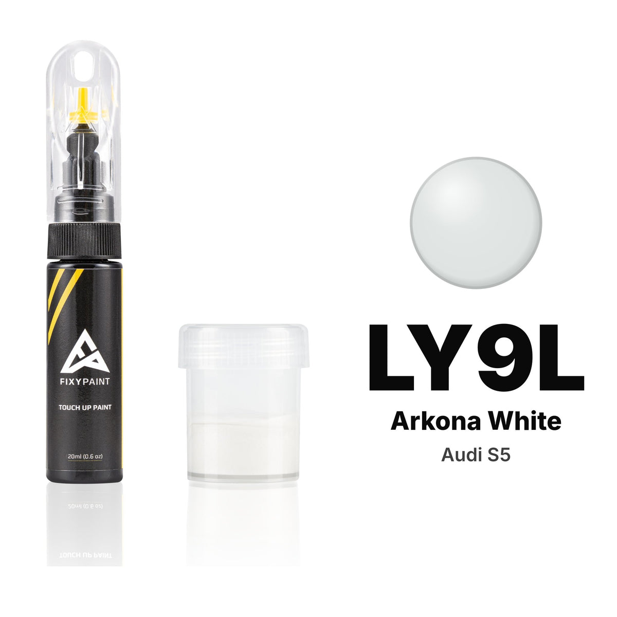 Touch-up paint for Audi S5 LY9L Arkona White, Standard kit