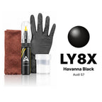 Touch-up paint for Audi S7 LY8X Havanna Black, Complete kit