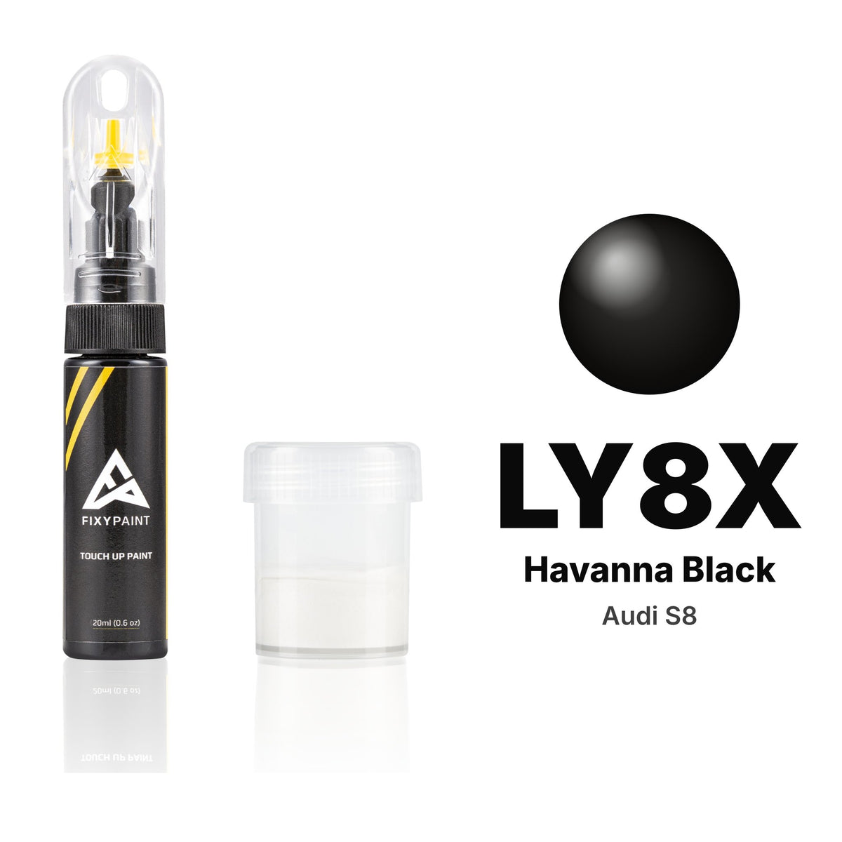 Touch-up paint for Audi S8 LY8X Havanna Black, Standard kit