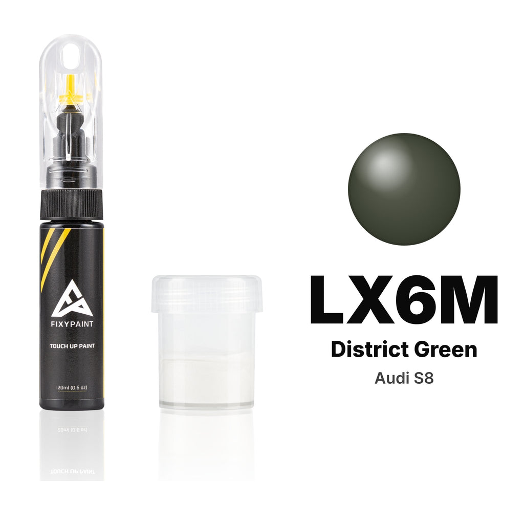 Touch-up paint for Audi S8 LX6M District Green, Standard kit