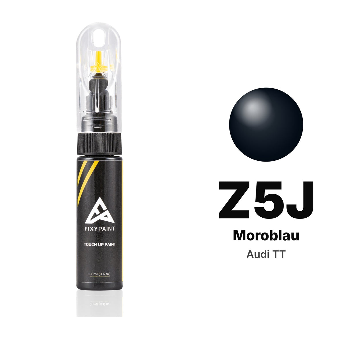 Audi TT Z5J Moroblau touch-up paint, Basic kit