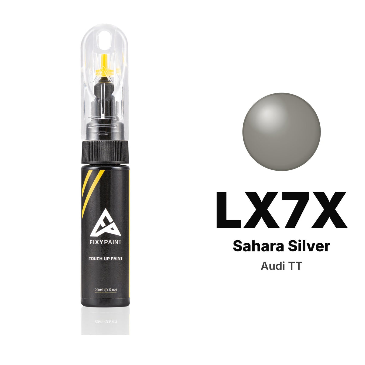 Touch-up paint for Audi TT LX7X Sahara Silver, Basic kit
