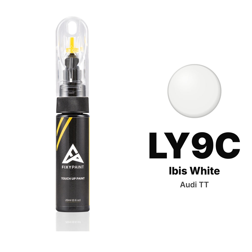 Touch-up paint for Audi TT LY9C Ibis White, Basic kit