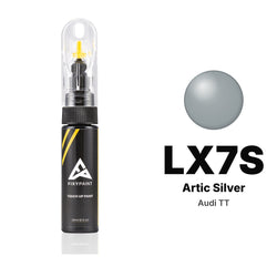 Touch-up paint for Audi TT LX7S Artic Silver, Basic kit
