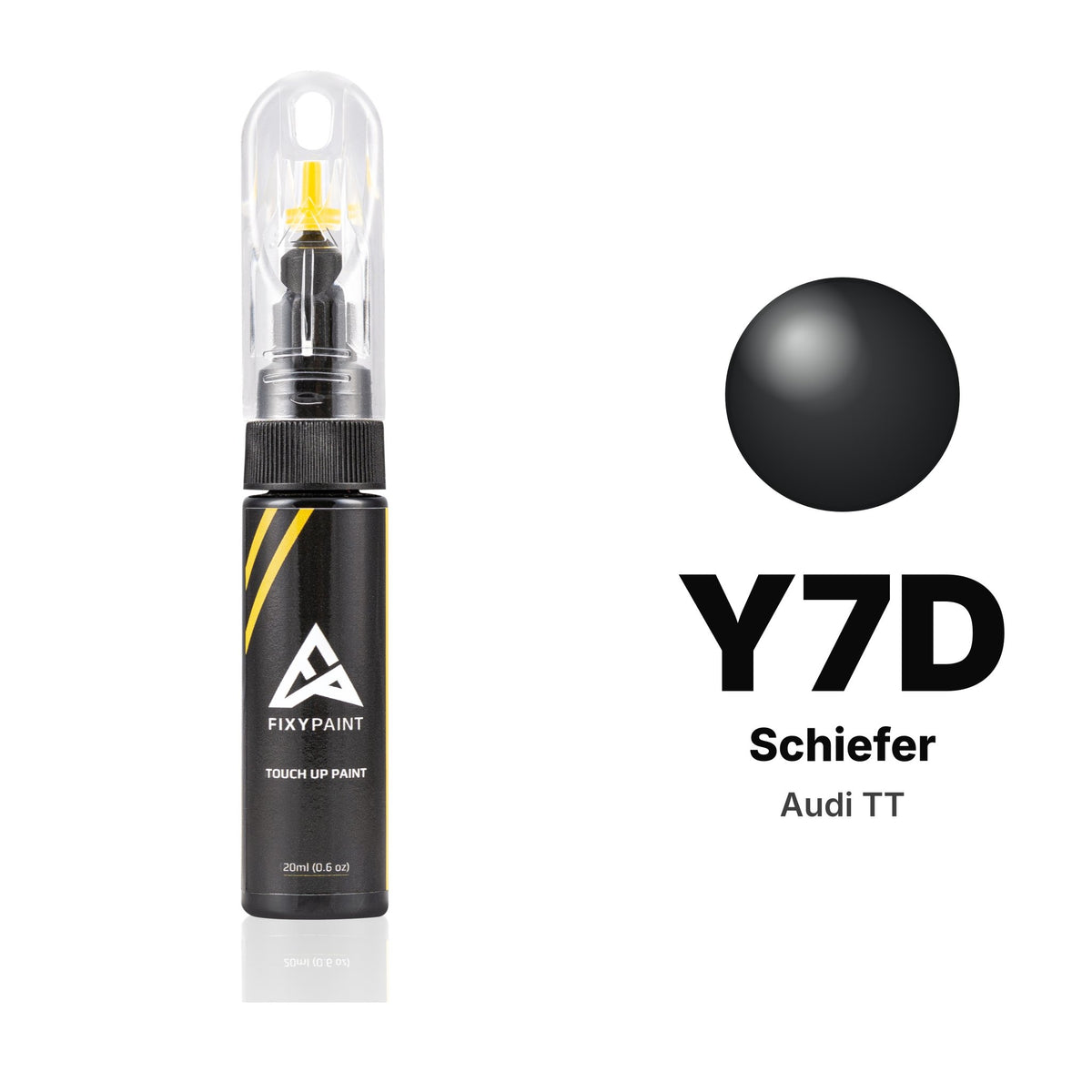 Audi TT Y7D Schiefer touch-up paint, Basic kit