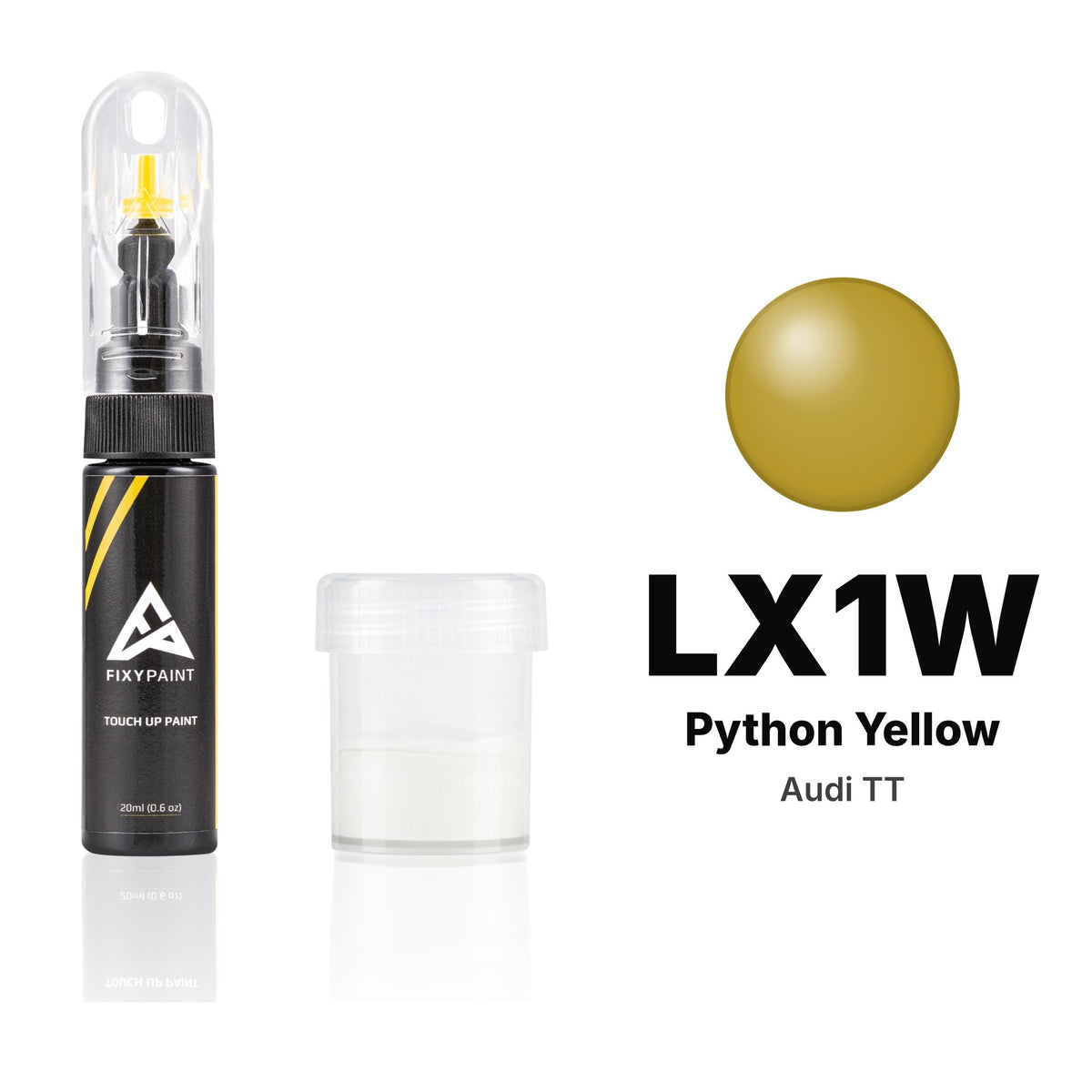 Touch-up paint for Audi TT LX1W Python Yellow, Standard kit