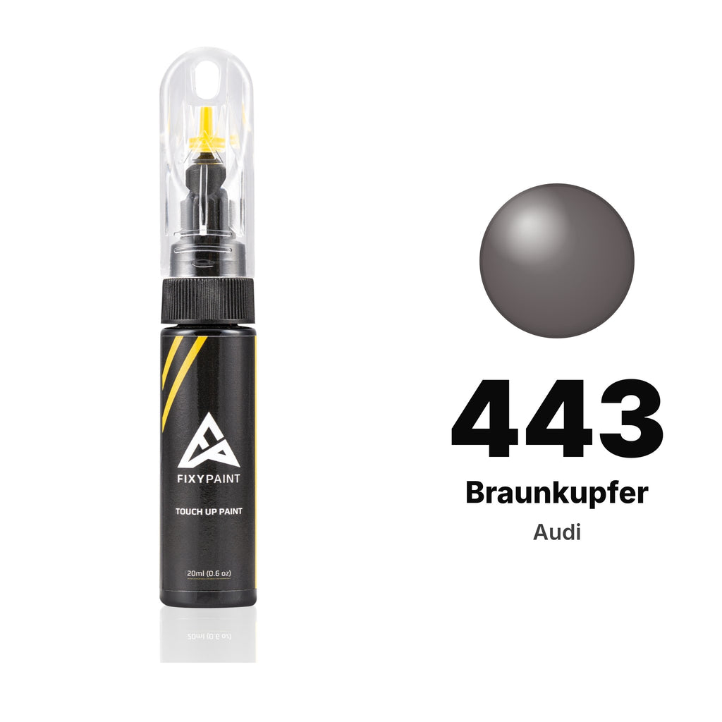 Touch-up paint for Audi 443 Braunkupfer, Basic kit