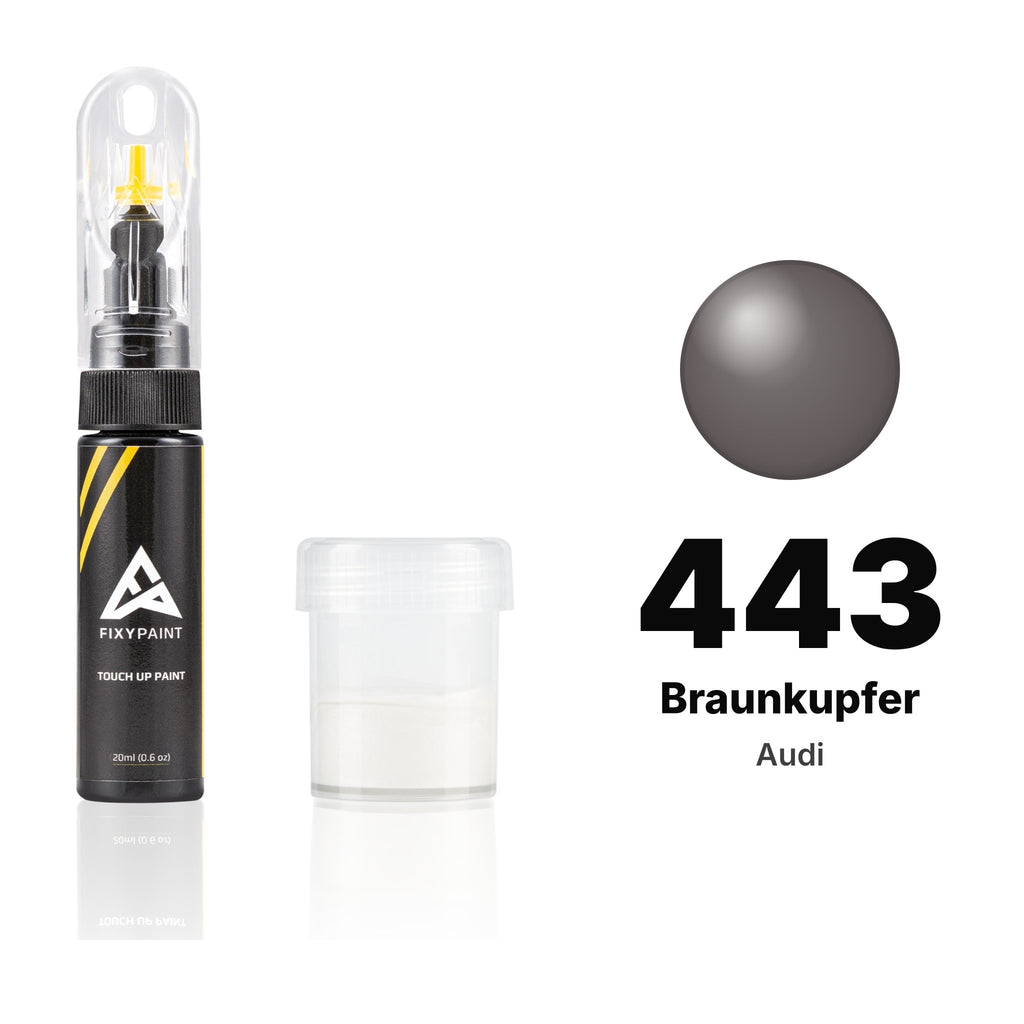 Touch-up paint for Audi 443 Braunkupfer, Standard kit