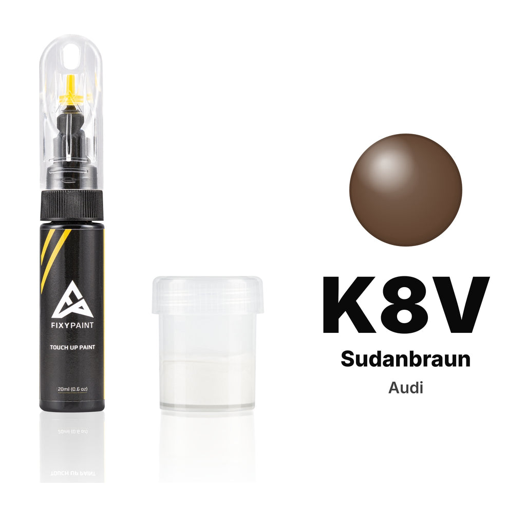 Touch-up paint for Audi K8V Sudanbraun, Standard kit