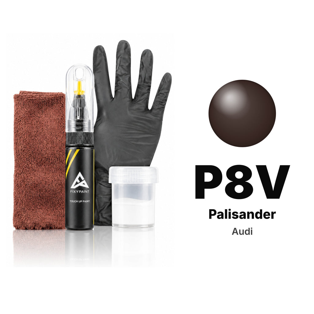 Touch-up paint for Audi P8V Palisander, Complete kit