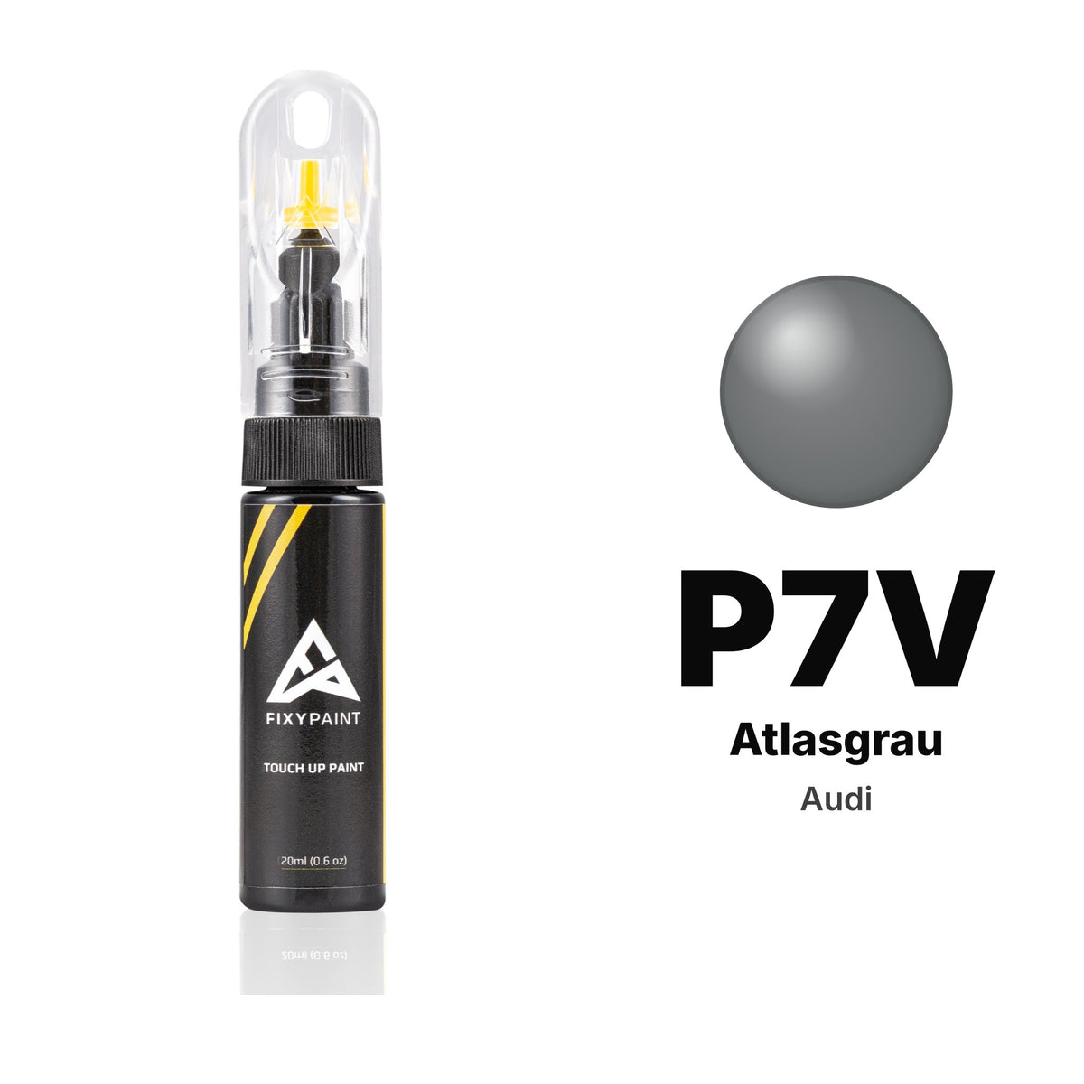 Vernice ritocco per Audi – P7V Atlasgrau (tutti i modelli, 1982–1990), kit Base