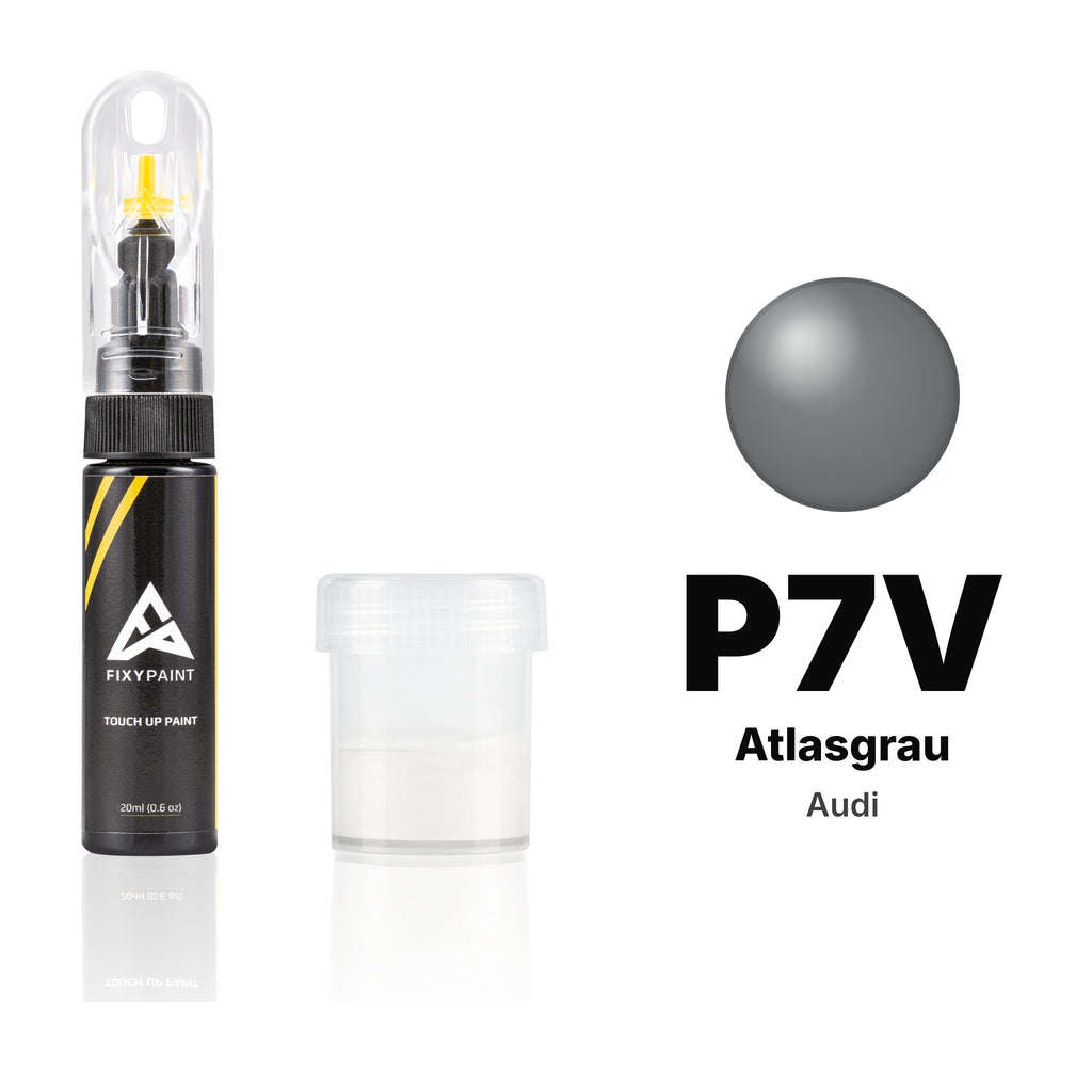 Vernice ritocco per Audi – P7V Atlasgrau (tutti i modelli, 1982–1990), kit Standard