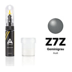 Lackstift für Audi – Z7Z Geminigrau (alle Modelle, 1983–1987), Set Standard