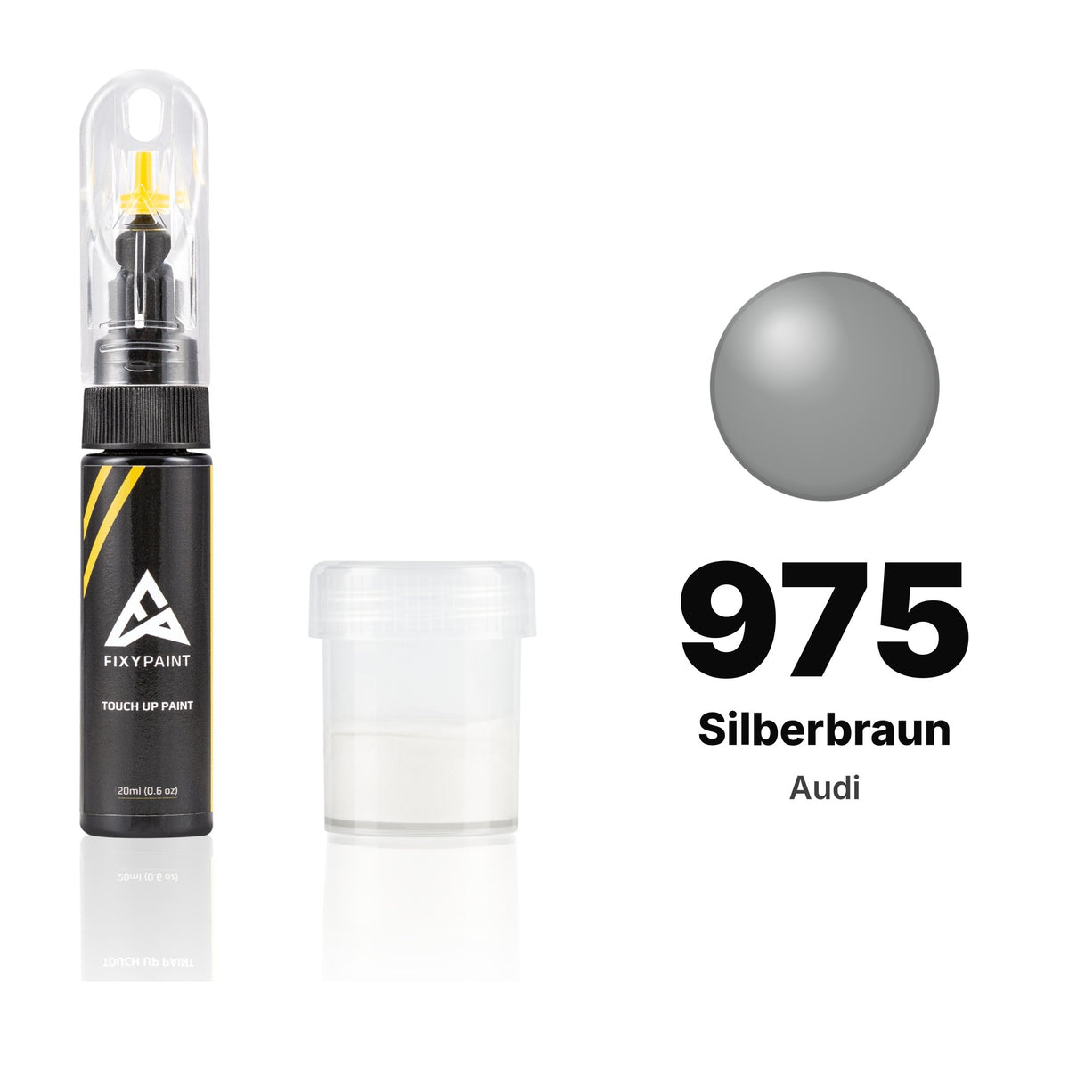 Vernice ritocco per Audi – 975 Silberbraun (tutti i modelli, 1984–1988), kit Standard