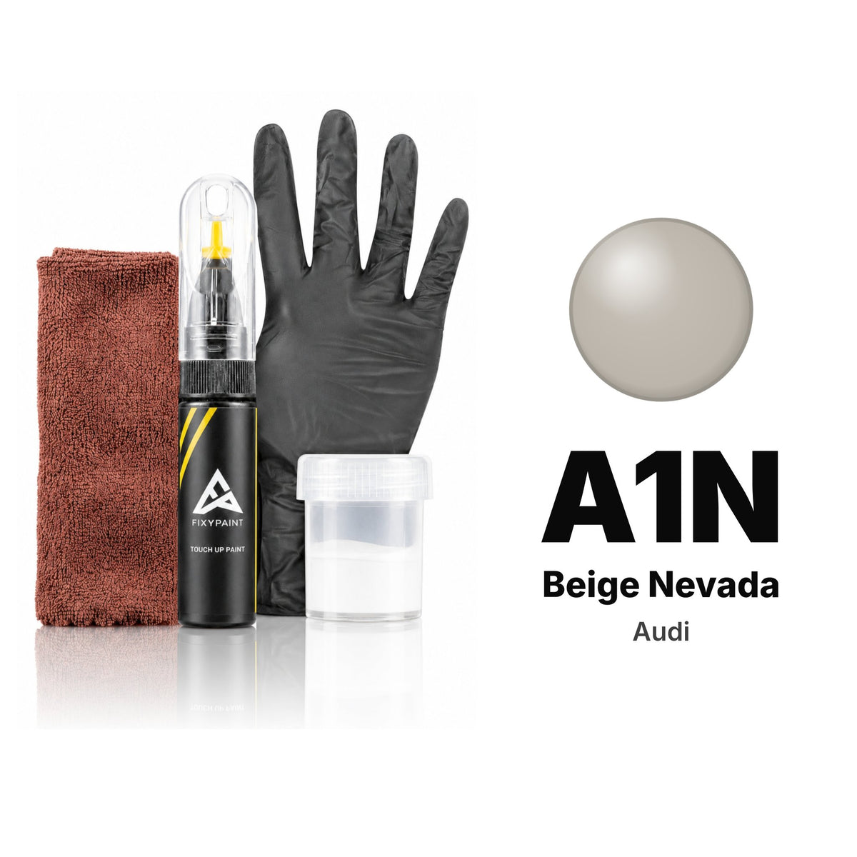 Vernice ritocco per Audi – A1N Beige Nevada (tutti i modelli, 1984–1988), kit Completo