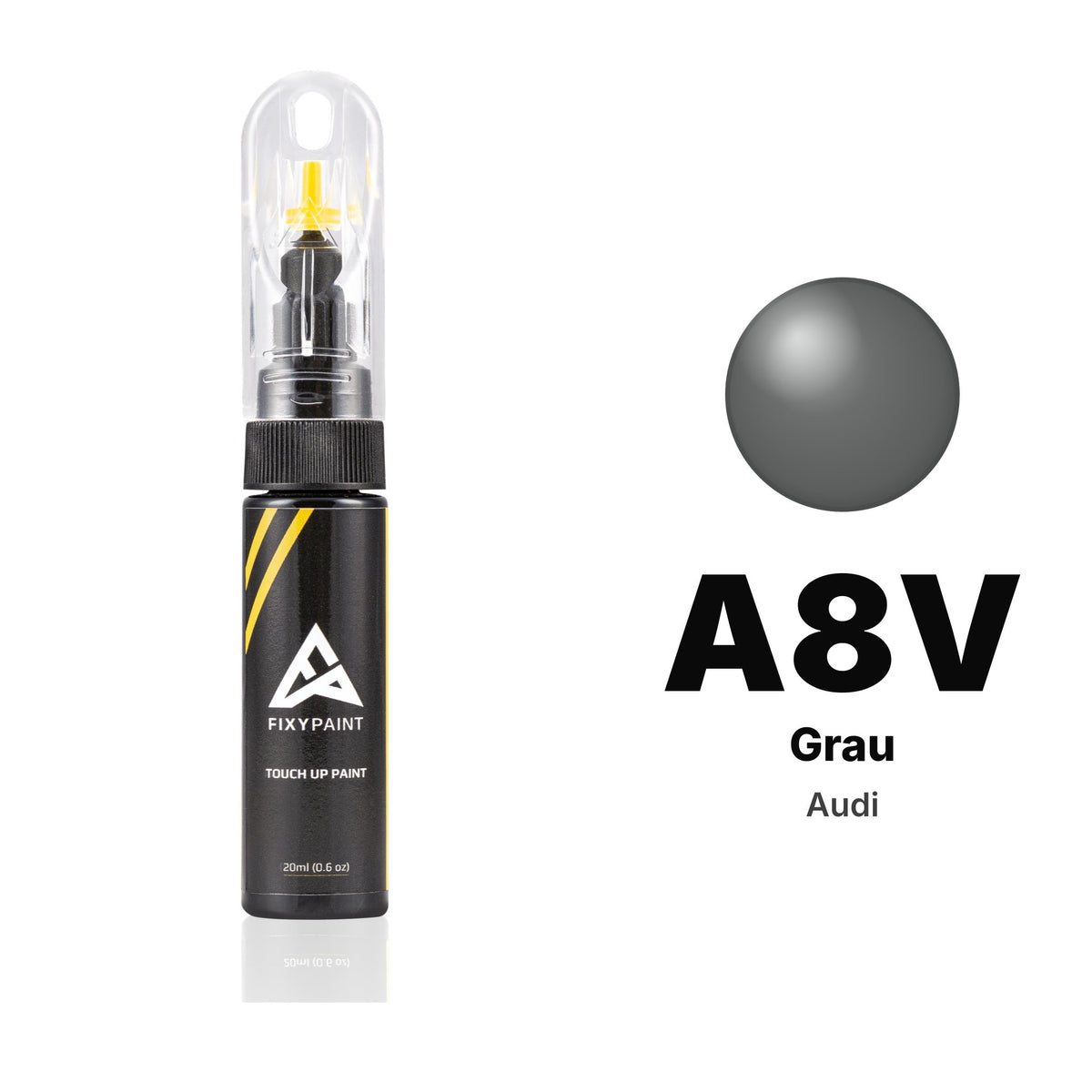 Vernice ritocco per Audi – A8V Grau (tutti i modelli, 1984–1989), kit Base