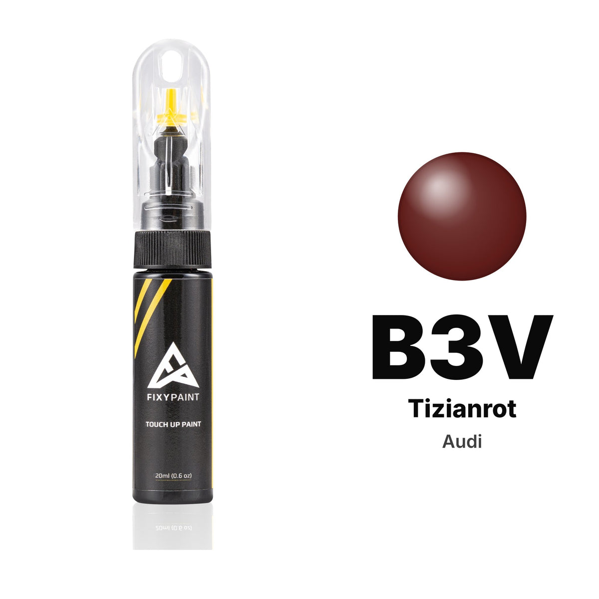 Touch-up paint for Audi B3V Tizianrot, Basic kit