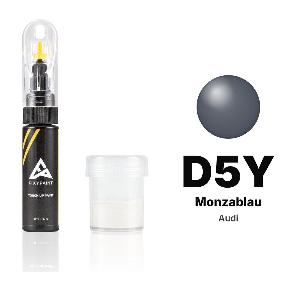 Vernice ritocco per Audi – D5Y Monzablau (tutti i modelli, 1985–1989), kit Standard