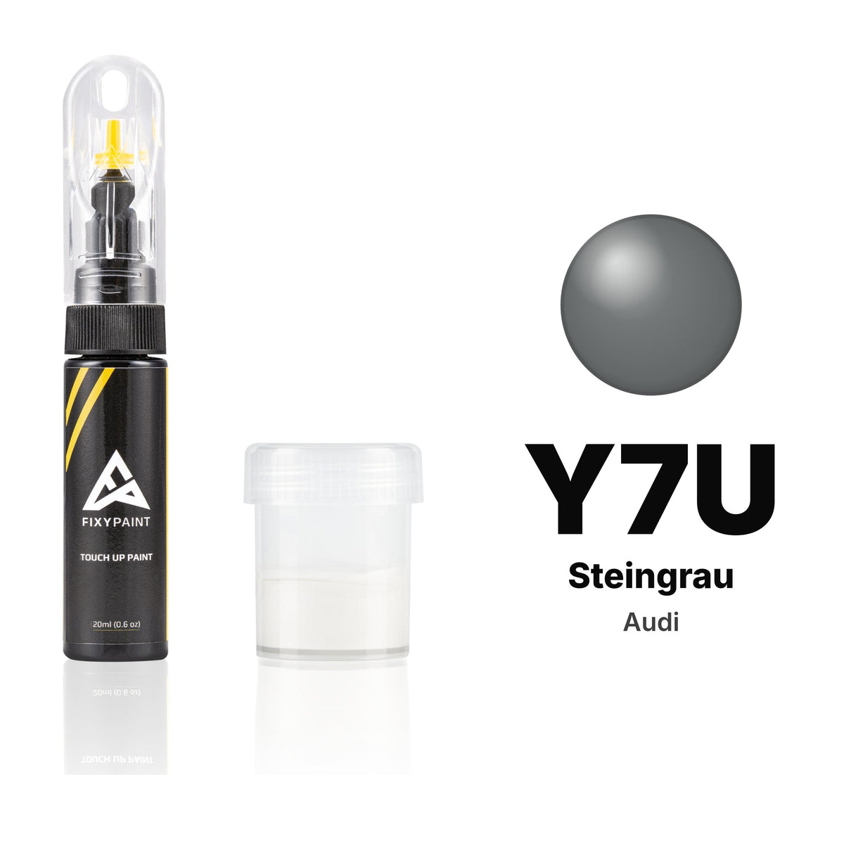 Touch-up paint for Audi Y7U Steingrau, Standard kit
