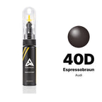 Vernice ritocco per Audi – 40D Espressobraun (tutti i modelli, 1986–1990), kit Base