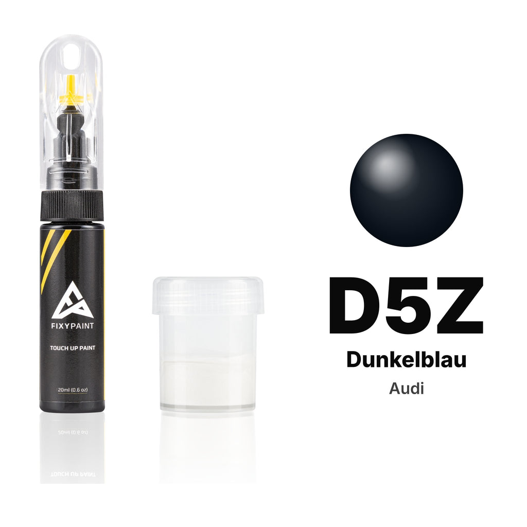 Lackstift für Audi – D5Z Dunkelblau (alle Modelle, 1986–1990), Set Standard