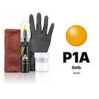 Vernice ritocco per Audi – P1A Gelb (tutti i modelli, 1986–1990), kit Completo