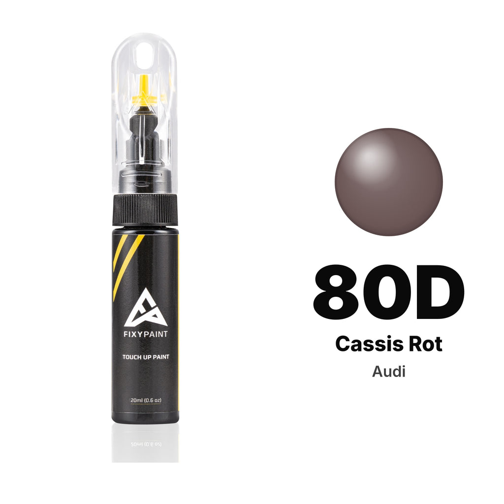 Touch-up paint for Audi 80D Cassis Rot, Basic kit