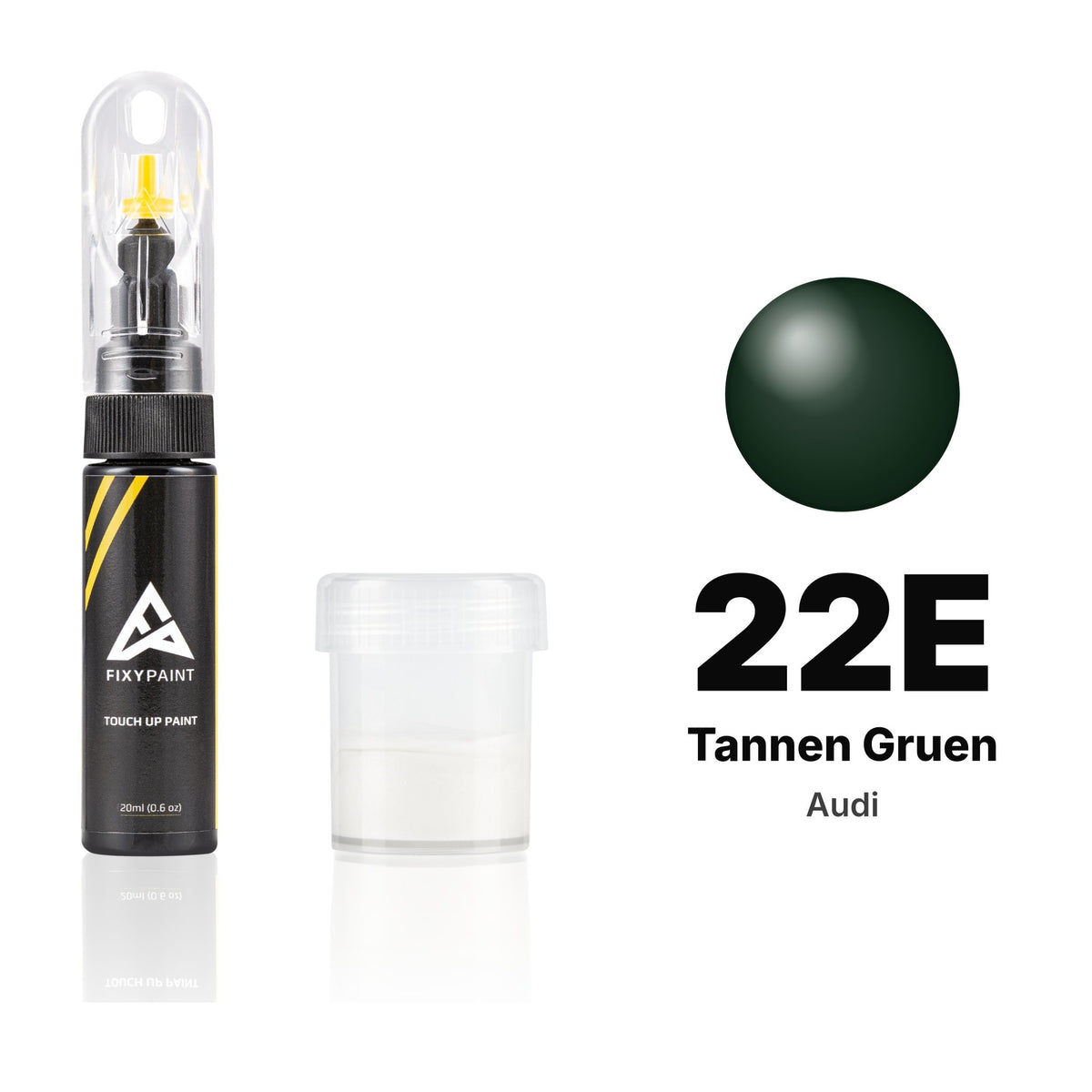 Touch-up paint for Audi 22E Tannen Gruen, Standard kit