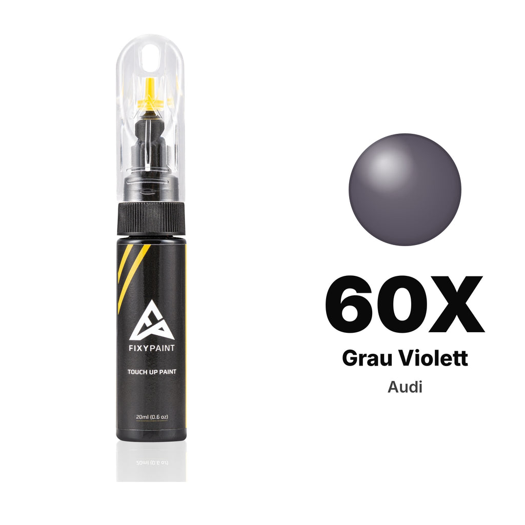 Touch-up paint for Audi 60X Grau Violett, Basic kit