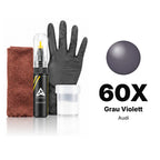 Touch-up paint for Audi 60X Grau Violett, Complete kit