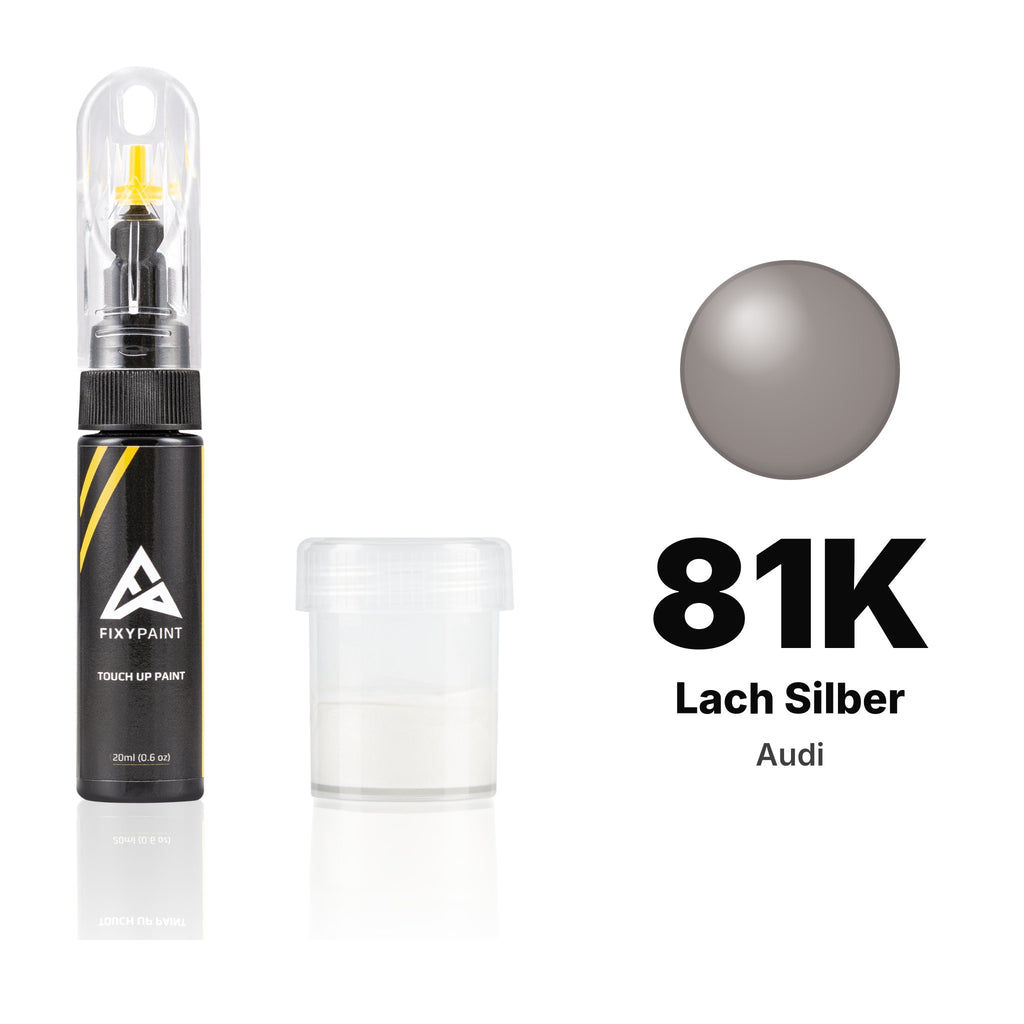 Touch-up paint for Audi 81K Lach Silber, Standard kit
