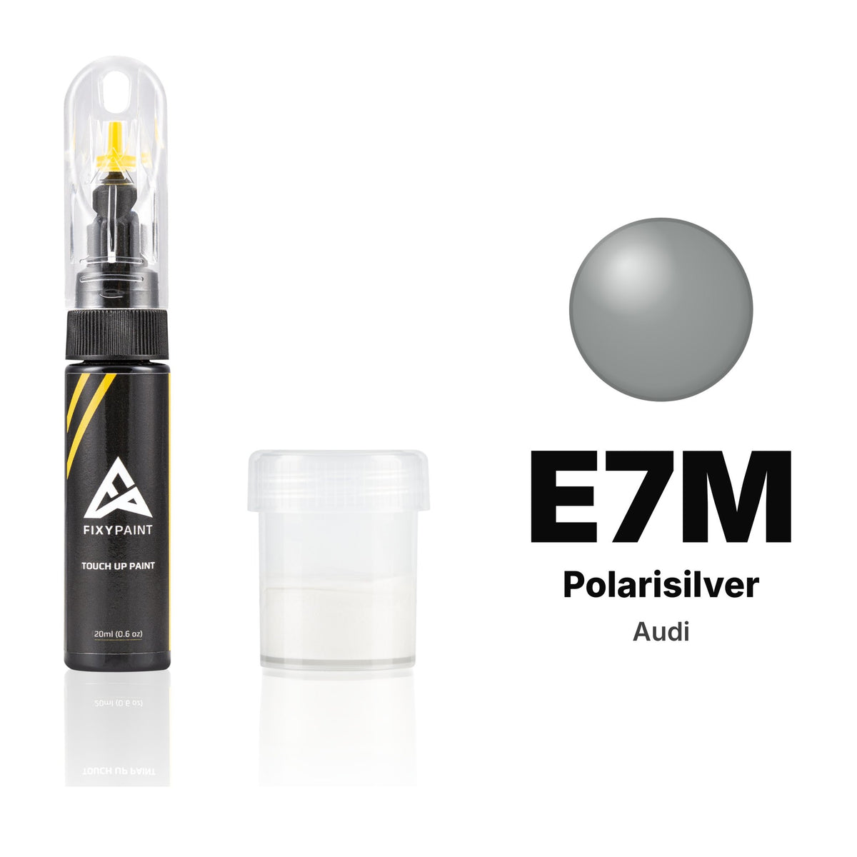 Touch-up paint for Audi E7M Polarisilver, Standard kit