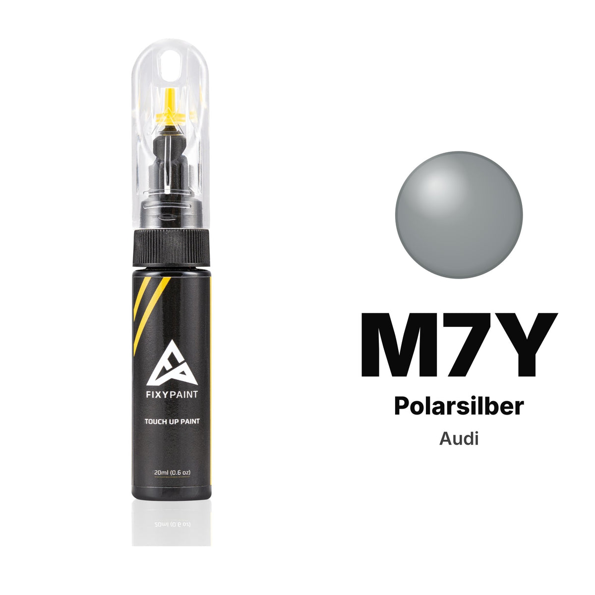 Touch-up paint for Audi M7Y Polarsilber, Basic kit
