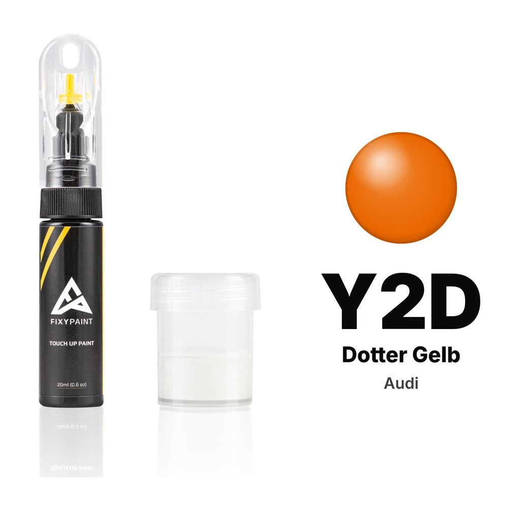 Touch-up paint for Audi Y2D Dotter Gelb, Standard kit
