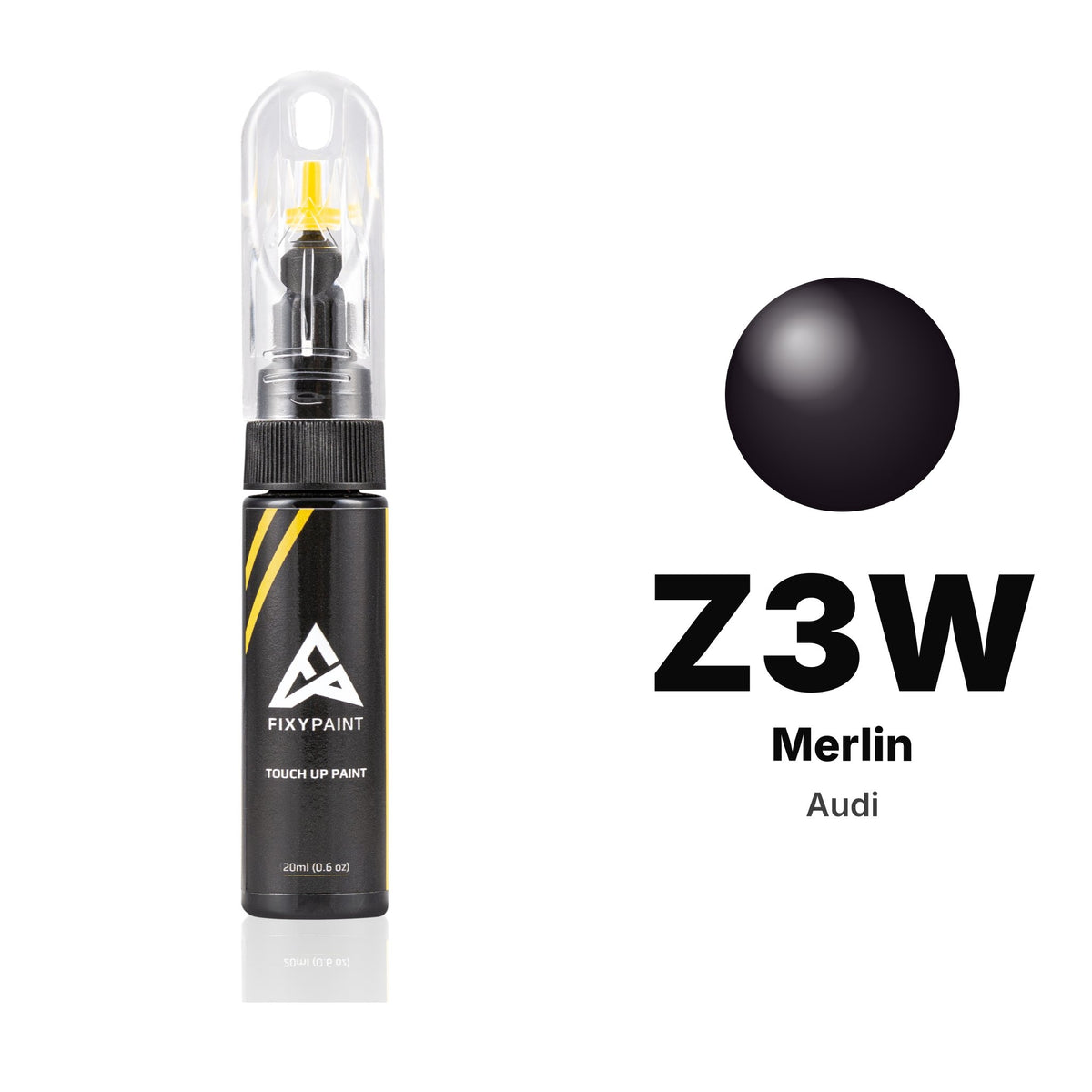 Touch-up paint for Audi Z3W Merlin, Basic kit
