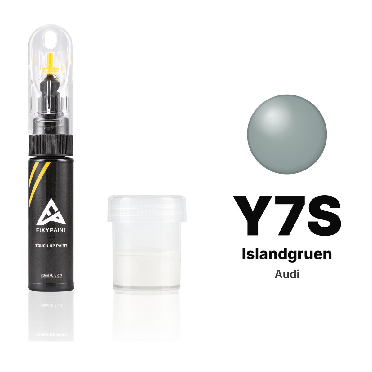 Touch-up paint for Audi Y7S Islandgruen, Standard kit