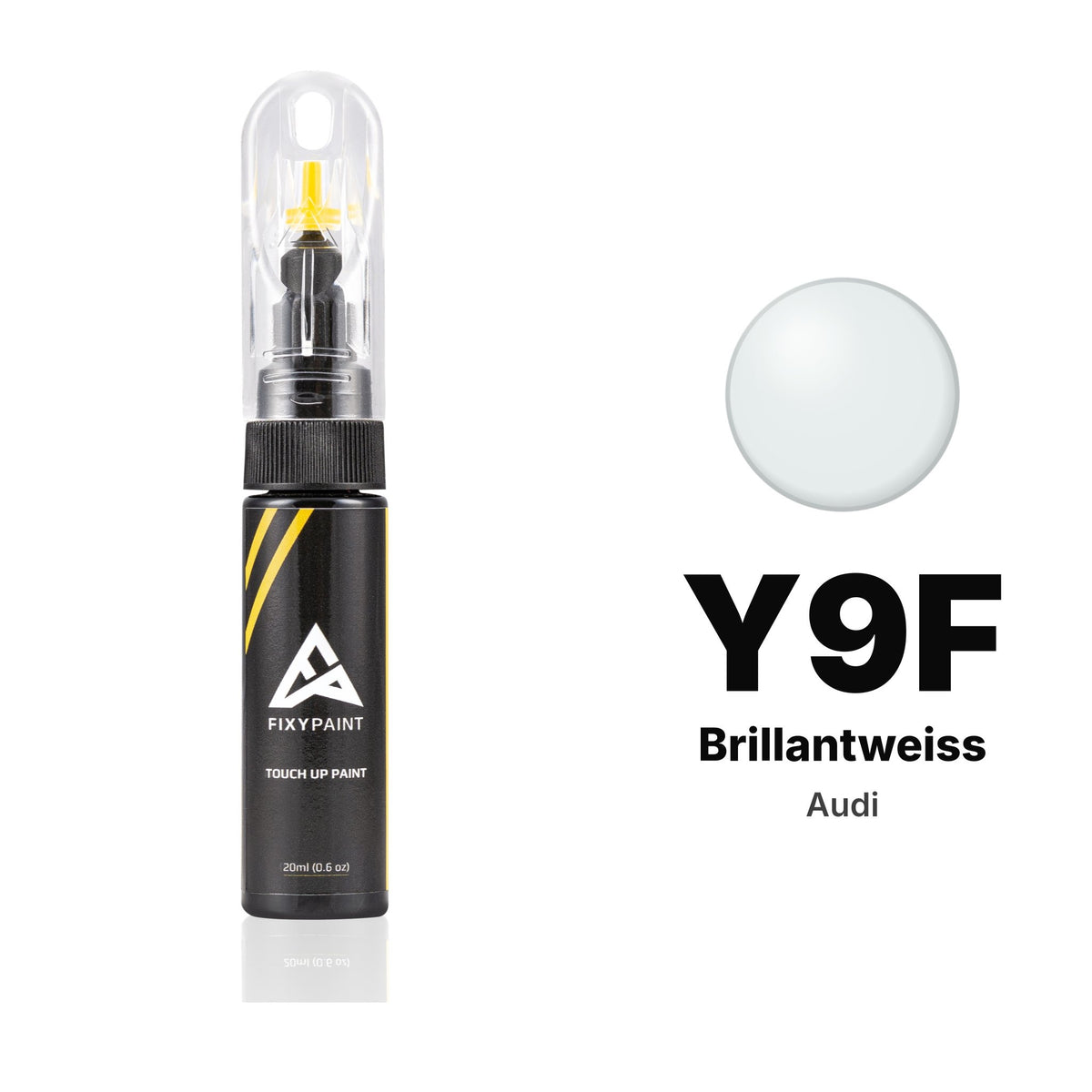 Touch-up paint for Audi Y9F Brillantweiss, Basic kit