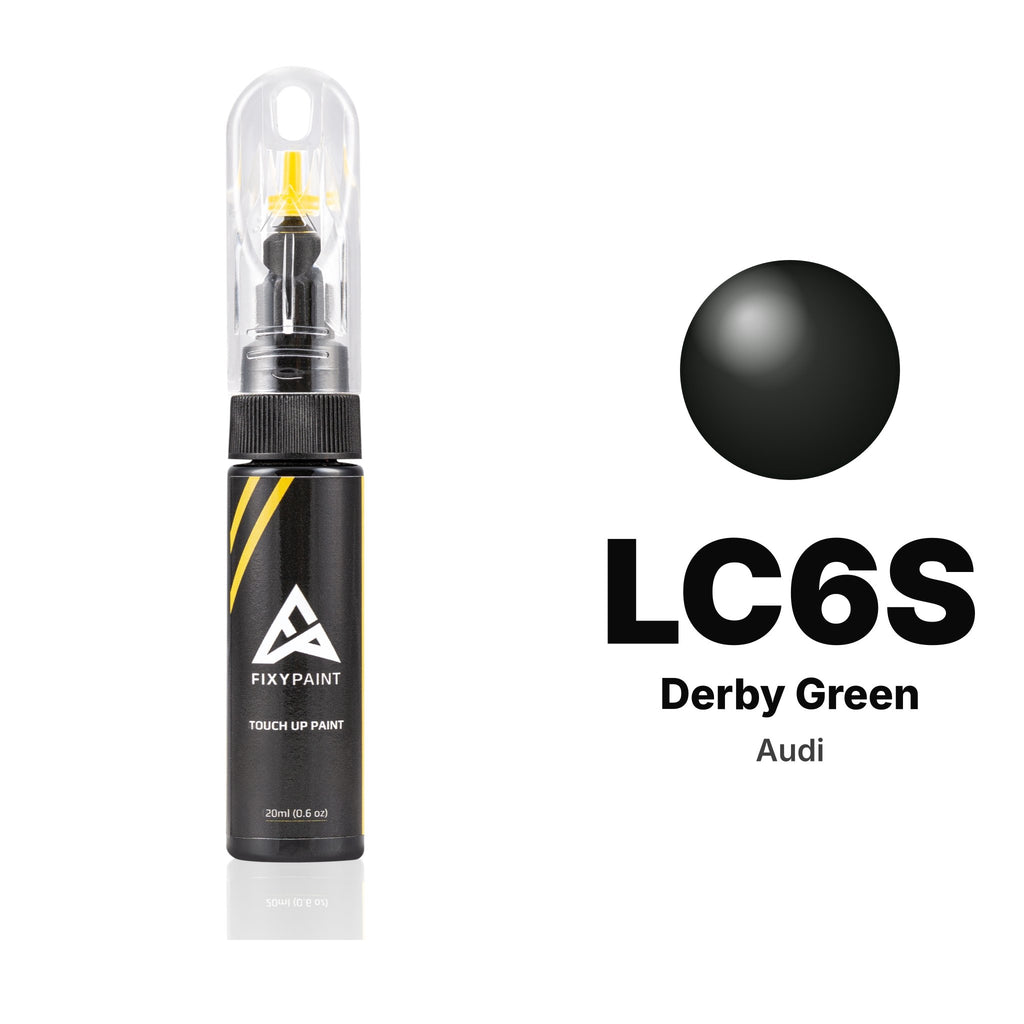 Touch-up paint for Audi LC6S Derby Green, Basic kit