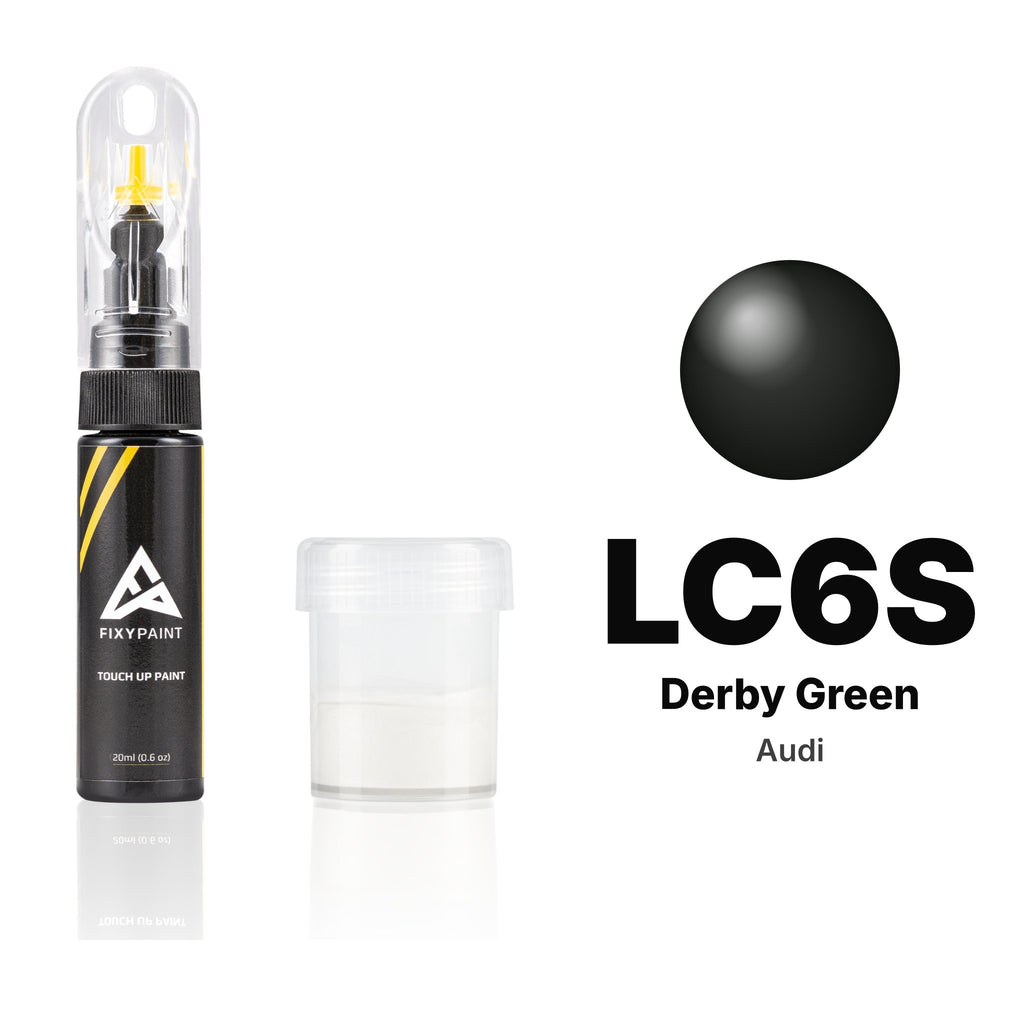 Touch-up paint for Audi LC6S Derby Green, Standard kit