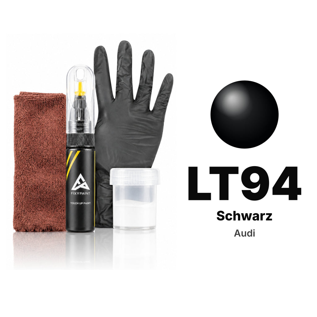 Lackstift für Audi – LT94 Schwarz (alle Modelle, 2010–2011, 2017–2020), Set Komplett