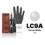 Touch-up paint for Audi LC9A Carrara White, Complete kit