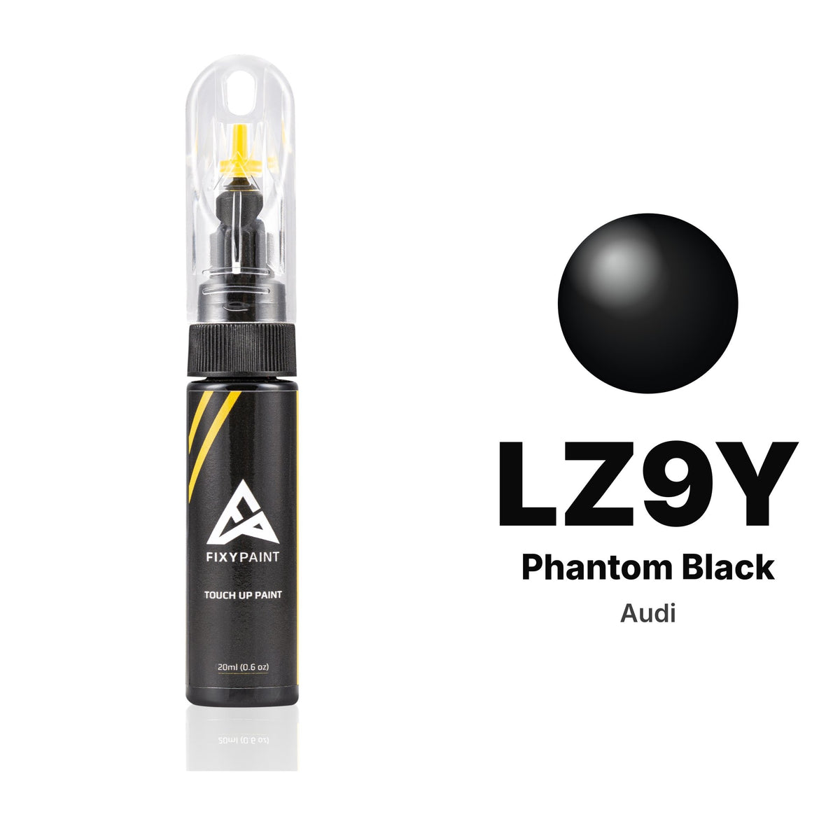 Touch-up paint for Audi LZ9Y Phantom Black, Basic kit