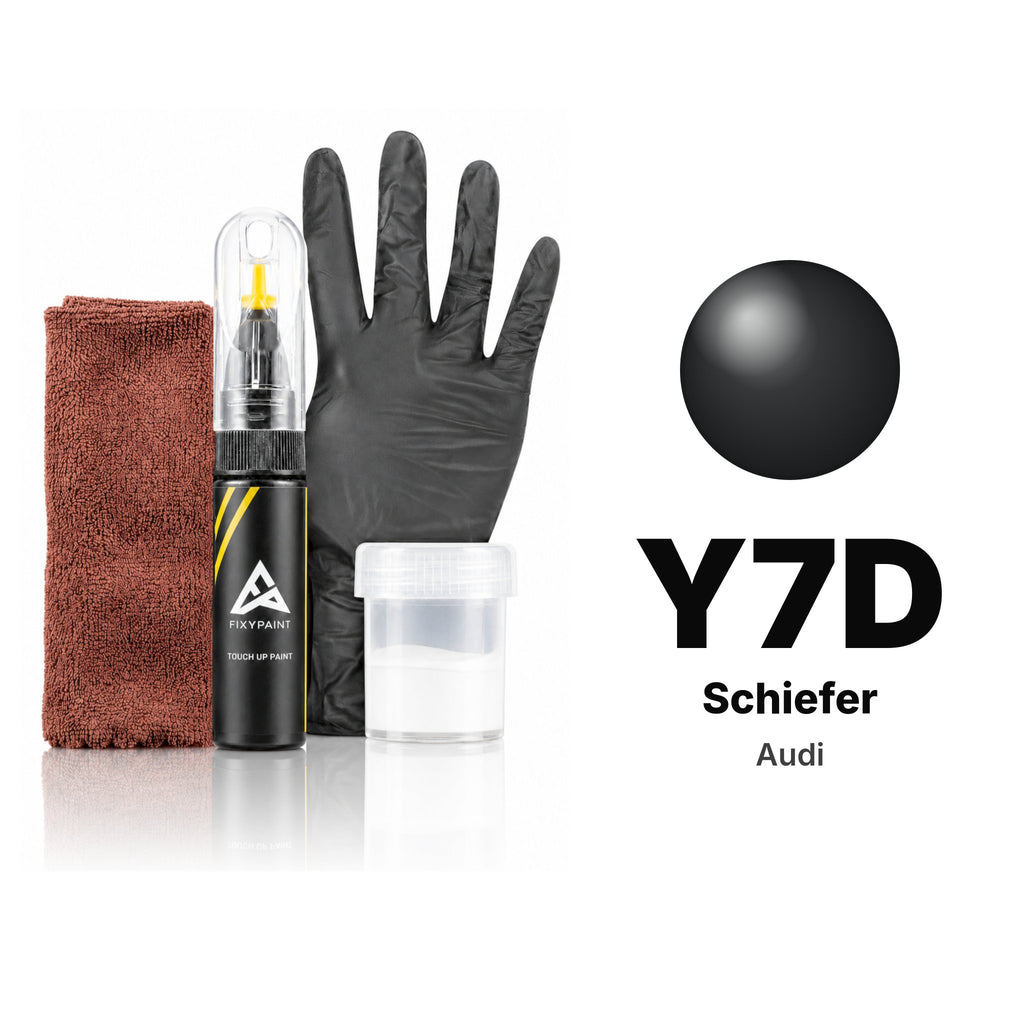 Touch-up paint for Audi Y7D Schiefer, Complete kit
